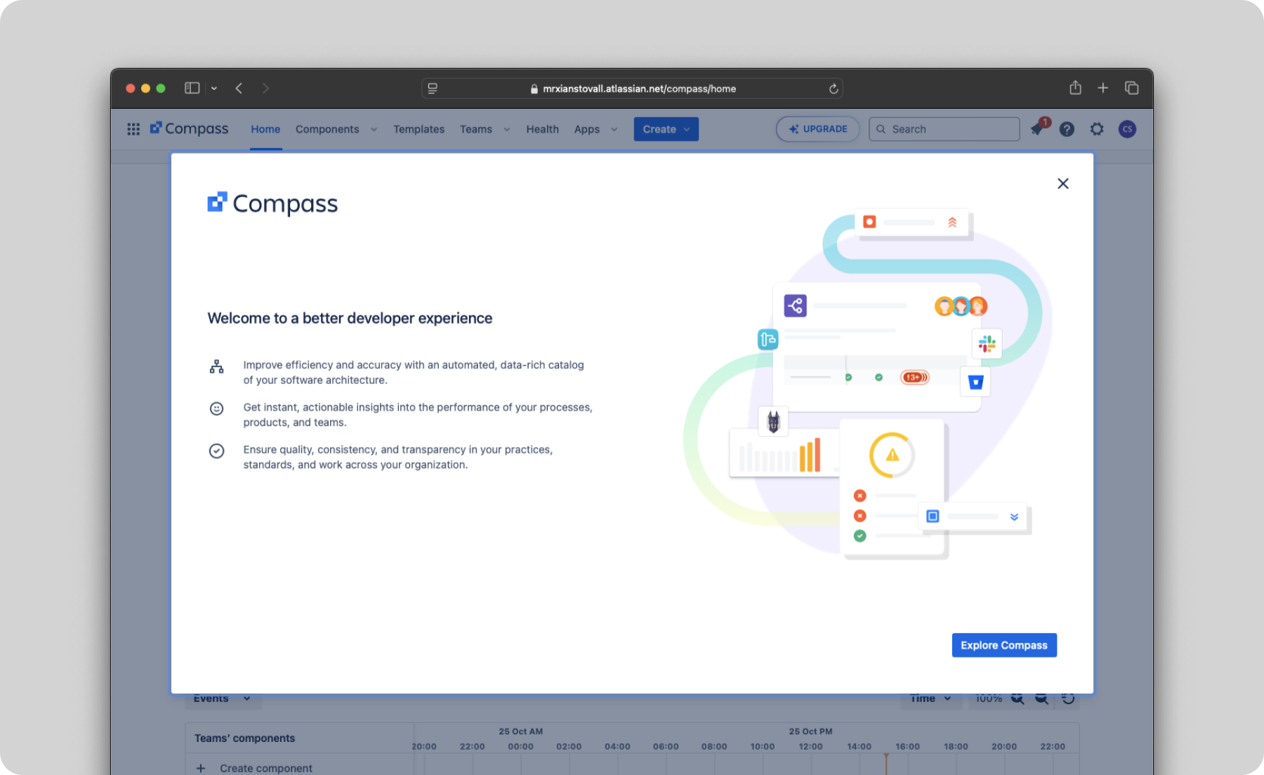 Original onboarding experience